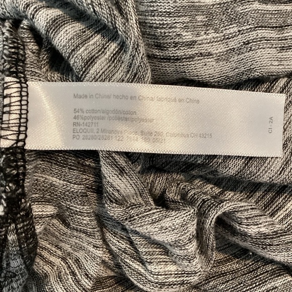 Eloquii Space Dye Knit Maxi Dress Size 14/16 Square Neck Sleeveless - Picture 7 of 7